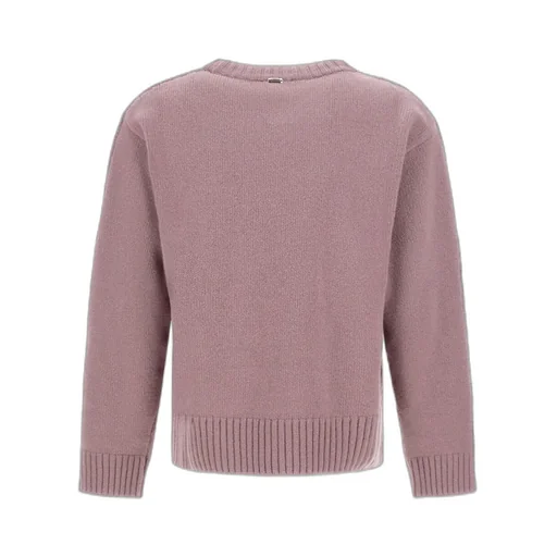 Embellished Long Sleeved Crew-Neck Jumper