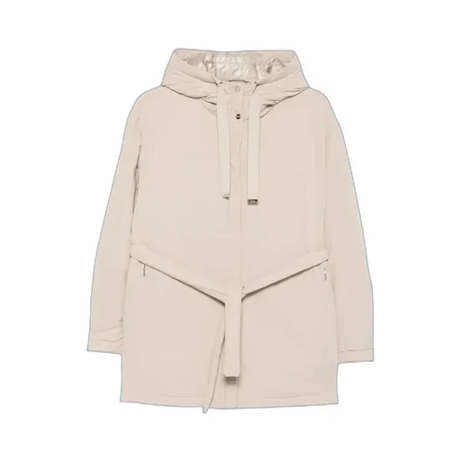Hooded Belted Jacket