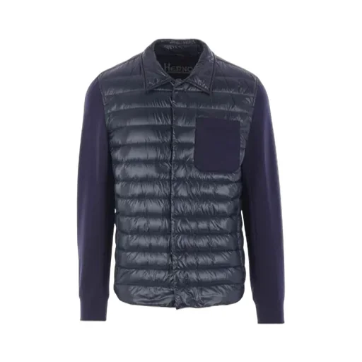 Long-Sleeved Quilted Jacket