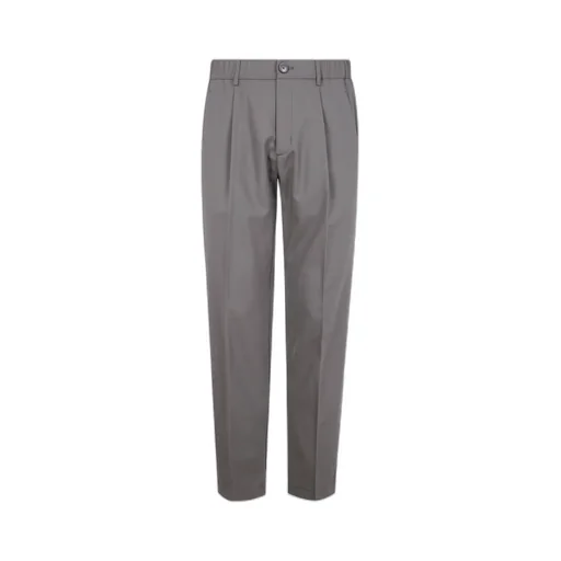Pleated Back-Pocket Trousers