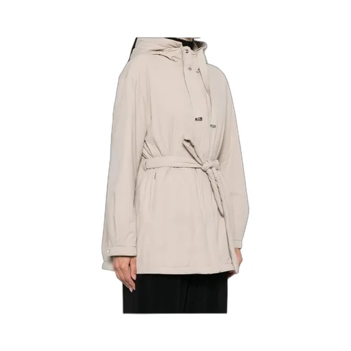Hooded Belted Jacket