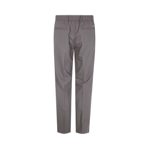 Pleated Back-Pocket Trousers