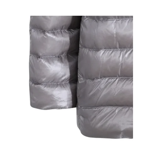 High Collar Quilted Down Jacket