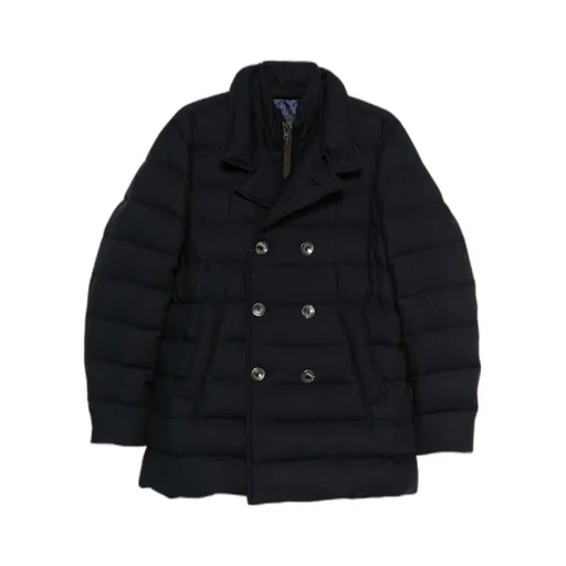 Quilted Double-Breasted Jacket