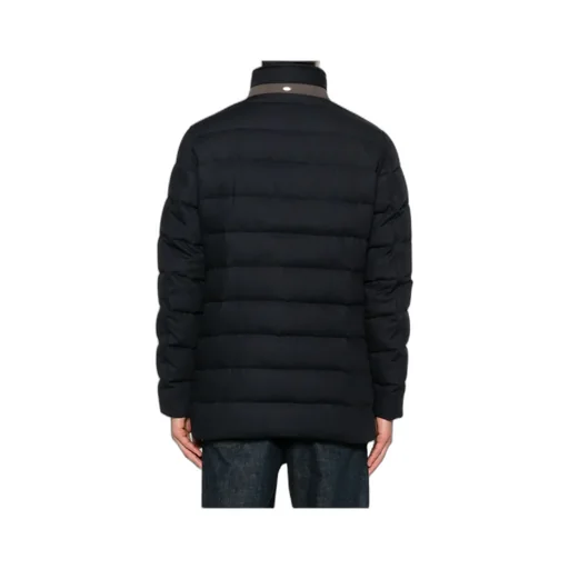 Quilted Double-Breasted Jacket