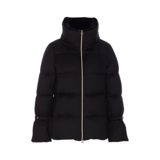 Zipped Padded Down Jacket