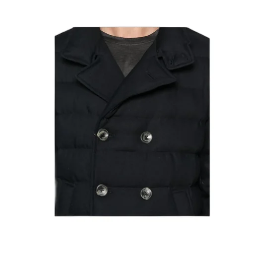 Quilted Double-Breasted Jacket
