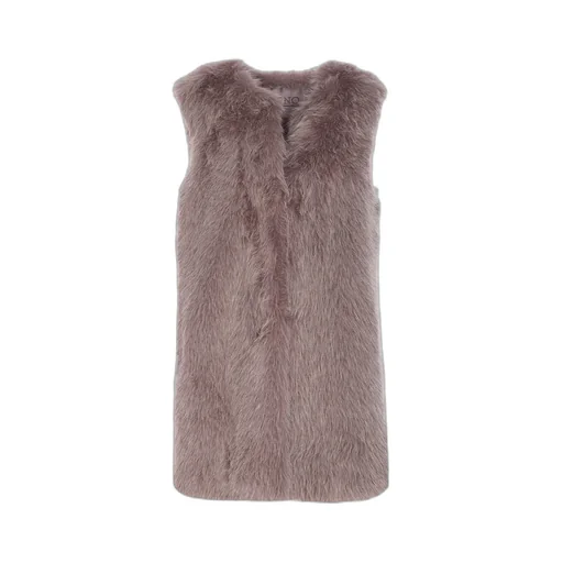 Faux-Fur Sleeveless Gilet