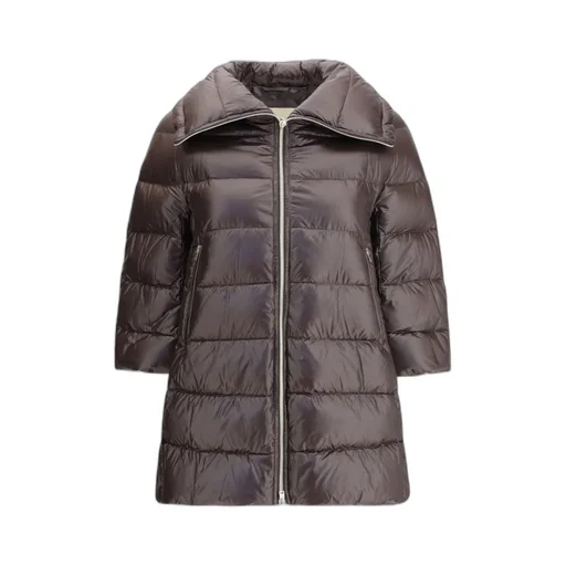 Cleofe Cropped-Sleeve Down Jacket