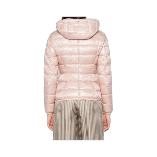 Zippered Quilted Down Jacket