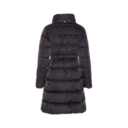High Neck Padded Long Jacket