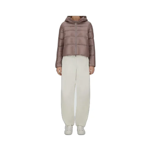 Zip-Up Hooded Puffer Jacket