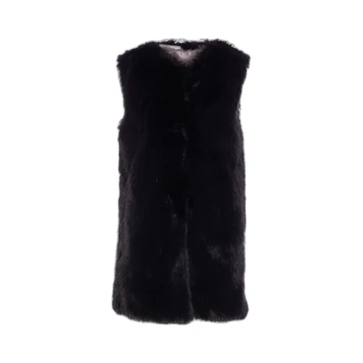 Faux-Fur Sleeveless Gilet
