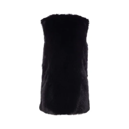 Faux-Fur Sleeveless Gilet