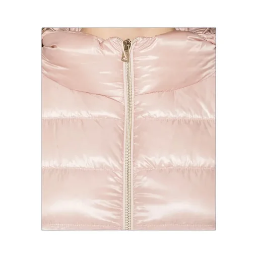 Zippered Quilted Down Jacket