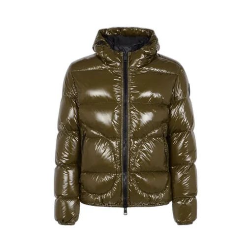 Zip-Up Hooded Coat