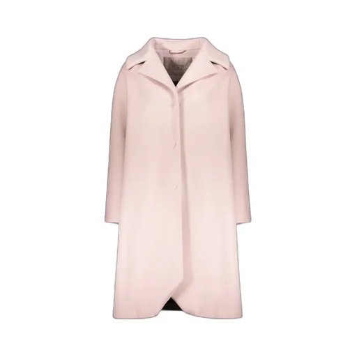 Single-Breasted Wool-Blend Coat