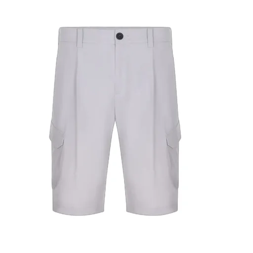 Straight Leg Pleated Shorts