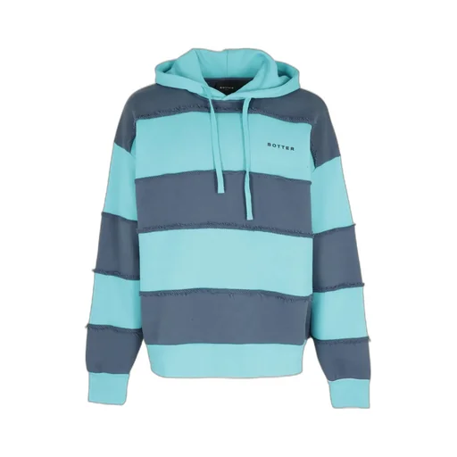 Striped Hooded Sweatshirt