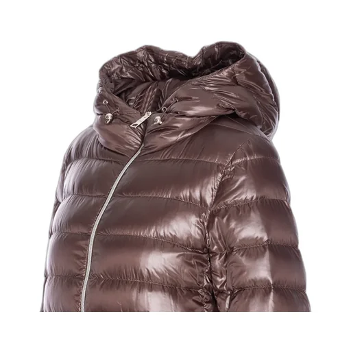 Drawstring Hooded Puffer Jacket