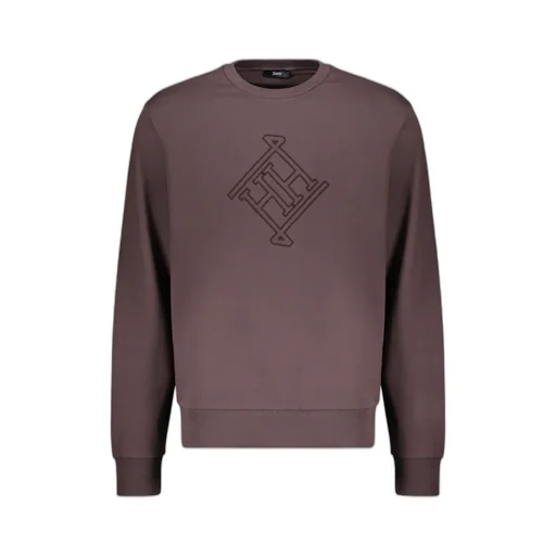 Logo-Embroidered Crew-Neck Sweatshirt