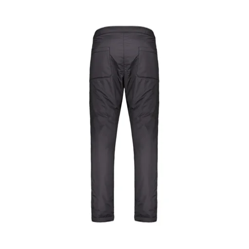 Elasticated-Waist Tapered Trousers