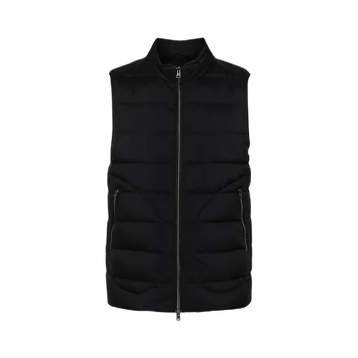 Stand Collar Down Vest