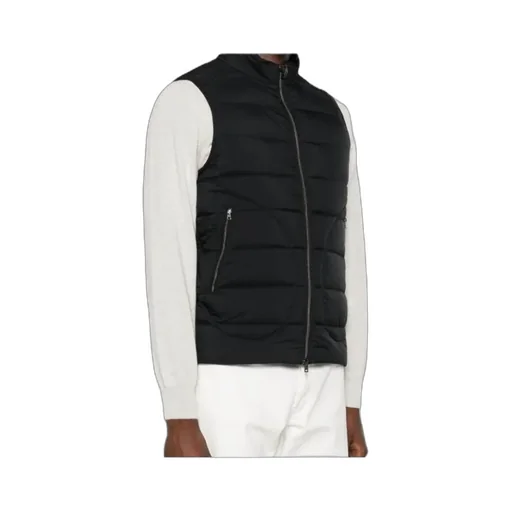 Stand Collar Down Vest