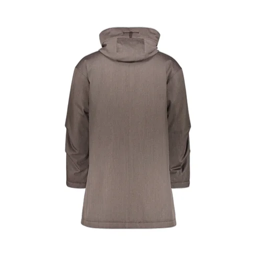 Full-Length Zipper Hooded Down Jacket