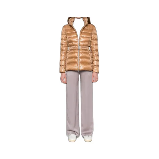 Zipper Long Sleeve Down Jacket
