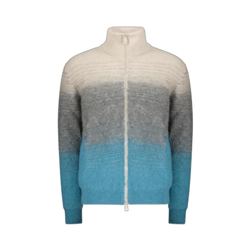 High-Neck Cardigan