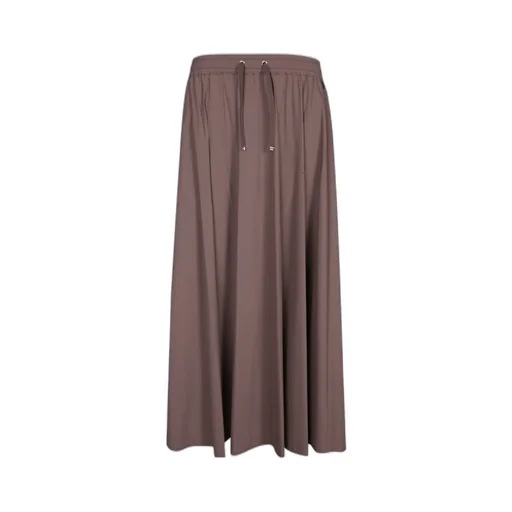 Drawstring Pleated Skirt