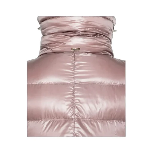 Zippered Quilted Down Jacket