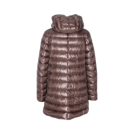 Drawstring Hooded Puffer Jacket