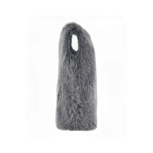Collarless Fur Vest