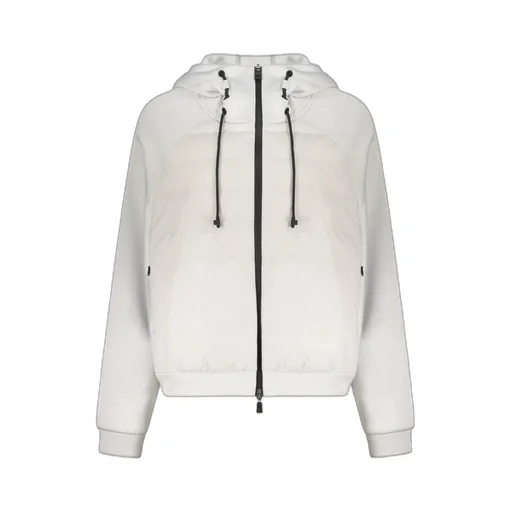 Padded-Panel Hooded Jacket