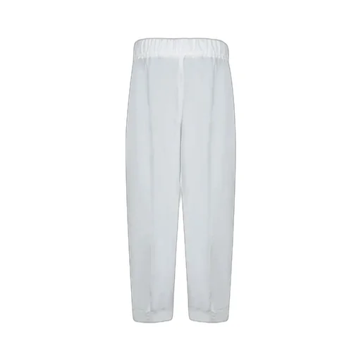 Drawstring Tapered-Leg Trousers