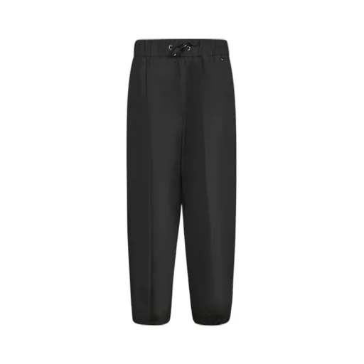 Drawstring Tapered-Leg Trousers