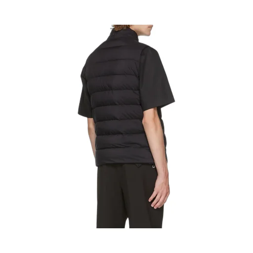Mock-Neck Zipped Down Gilet