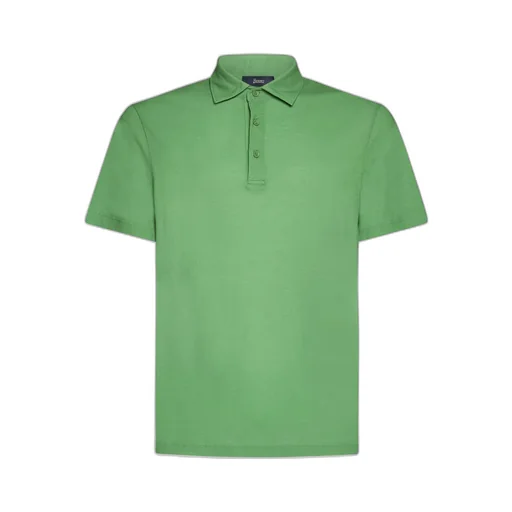 Button-Placket Polo Shirt