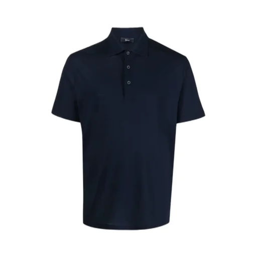 Button Detailed Short-Sleeved Polo Shirt