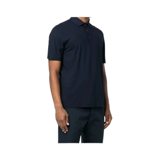 Button Detailed Short-Sleeved Polo Shirt