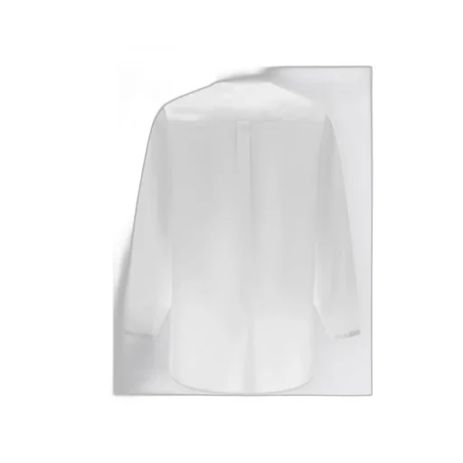 Logo Embroidered Long-Sleeved Shirt