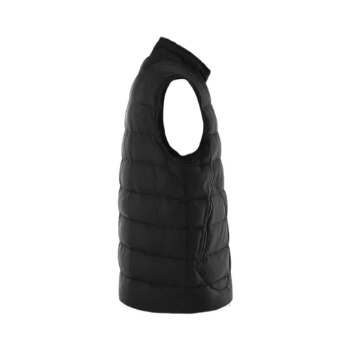 Mock-Neck Zipped Down Gilet