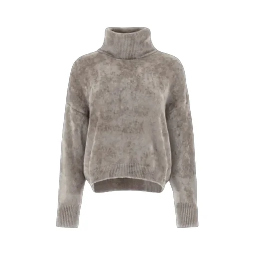 Turtleneck Cropped Sweater