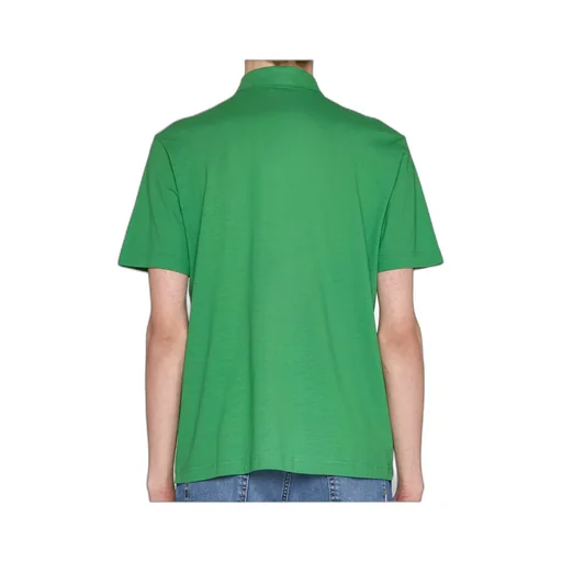 Button-Placket Polo Shirt