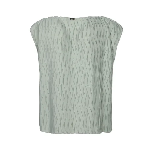 Wrinkled-Effect Top