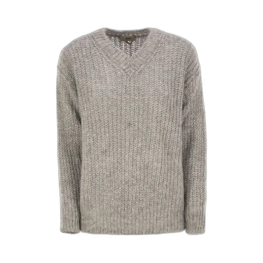 V-Neck Knitted Sweater