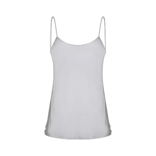 Spaghetti Strap Satin Tank Top