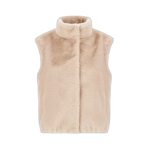 Sleeveless Fur Vest